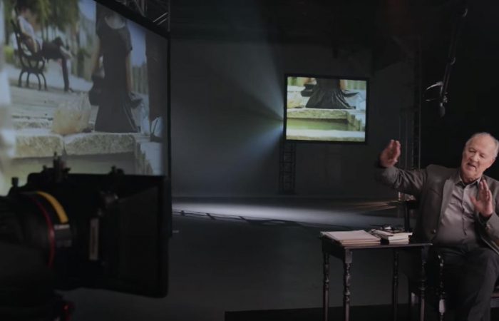 Masterclass with Werner Herzog at mack sennett studios in los angeles