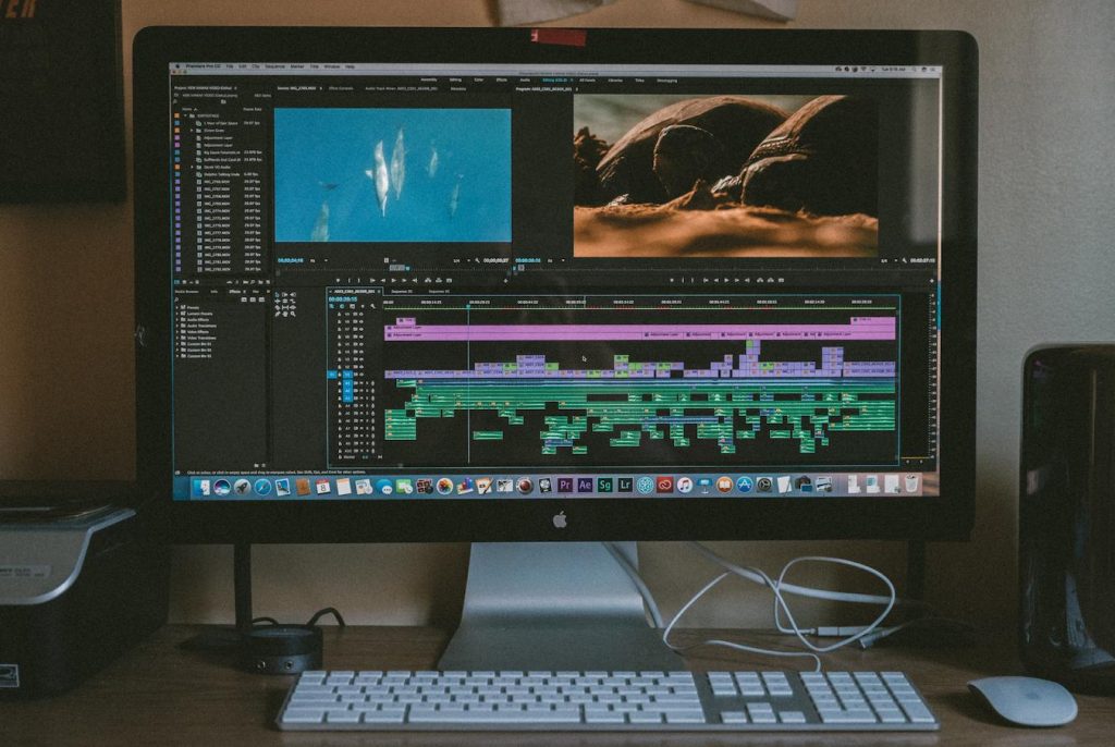 Compositing brings all of the digital and live elements together on a single screen